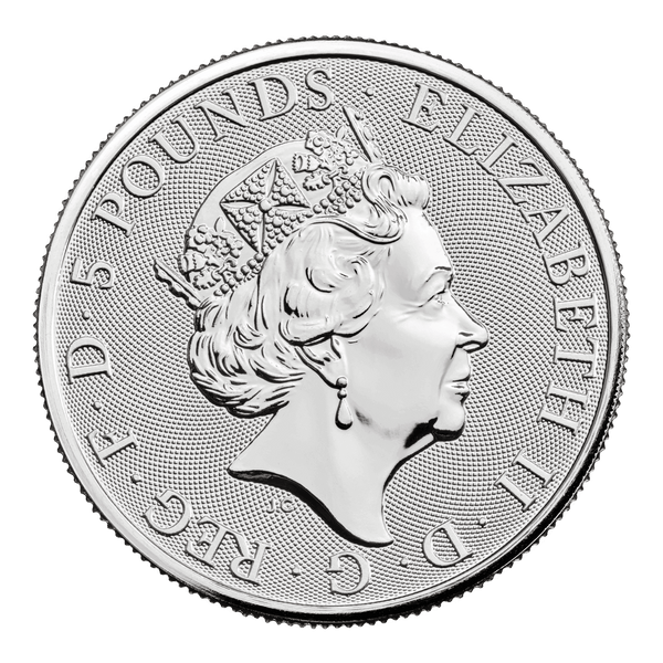 2023 The Tudor Beasts – The Yale of Beaufort 2oz Silver Bullion Coin
