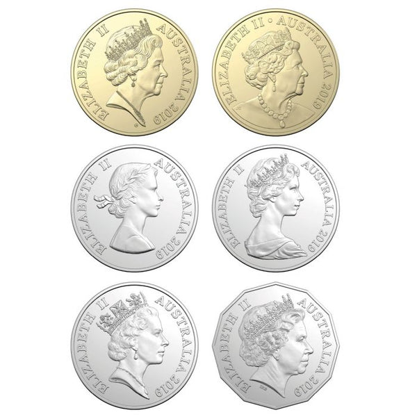 2019 Effigies Over Time Uncirculated 6 Coin Set