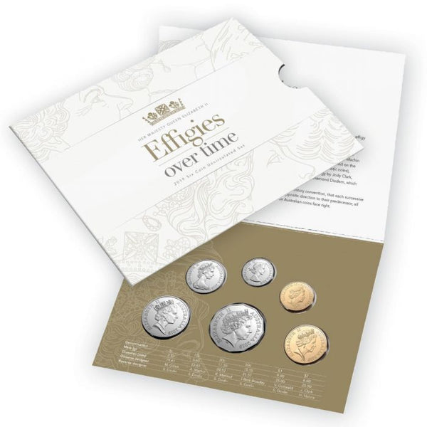 2019 Effigies Over Time Uncirculated 6 Coin Set