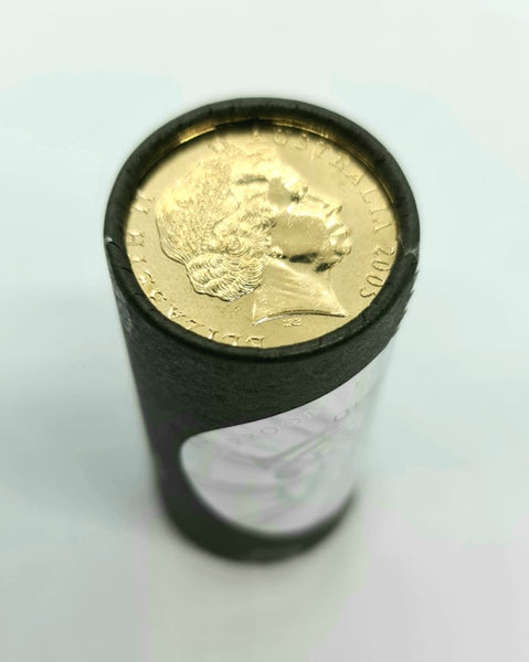 2005 Dancing Man $1 Cotton and Co Roll