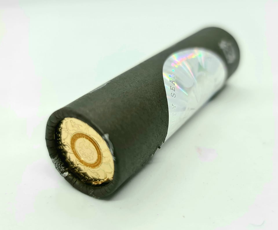 2016 Olympic Ring $2 Cotton & Co Roll (Yellow)
