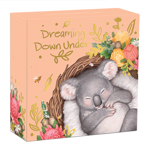 2021 Dreaming Down Under – Koala 1/2oz Silver Proof Coin
