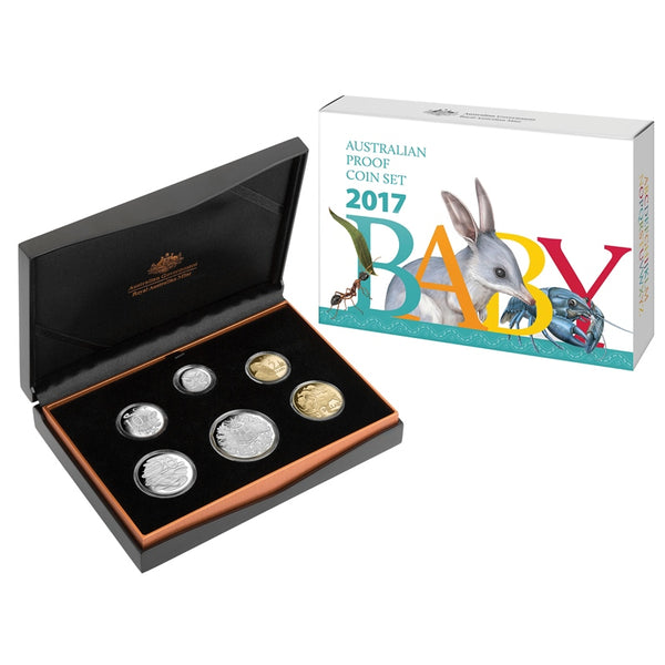 2017 Baby Alphabet RAM 6 Coin Proof Set
