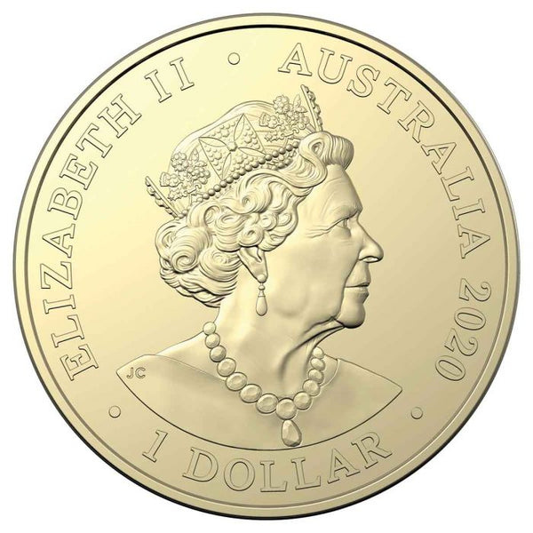 2020 Kangaroo Privymark Brolga $1 ANDA Brisbane Coin Show Issue
