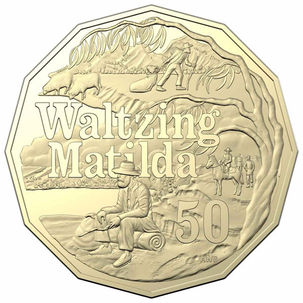 2020 Banjo Paterson – Waltzing Matilda 50c