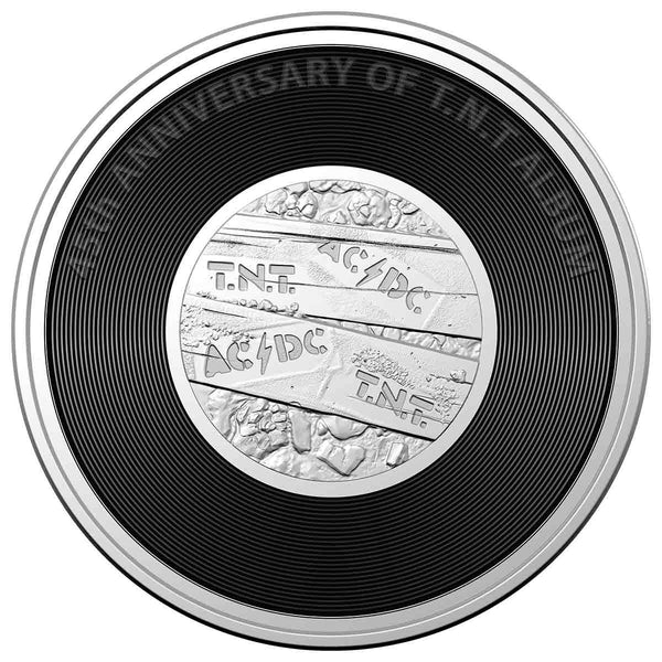 2020 AC/DC 20c Coloured Uncirculated Coin - TNT