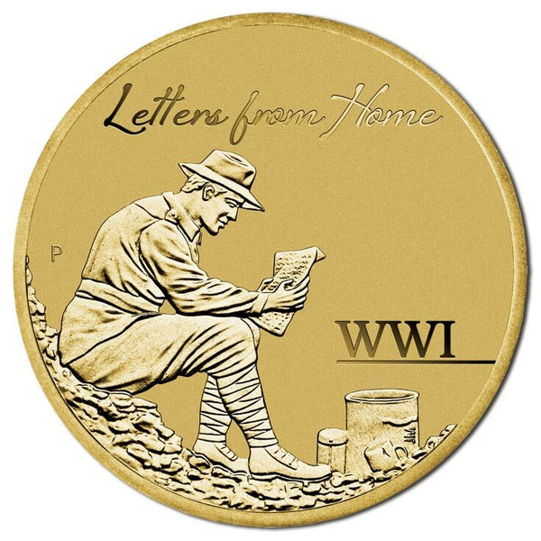 2016 Postmen of WWI 'Letters from the Front' $1 PNC
