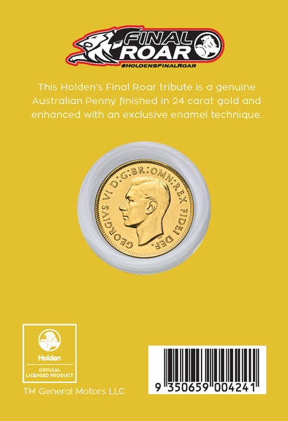 2021 Holden's Final Roar Enamel 7 Coin Collection