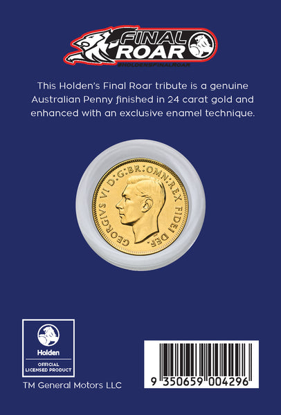 2021 Holden's Final Roar Enamel 7 Coin Collection
