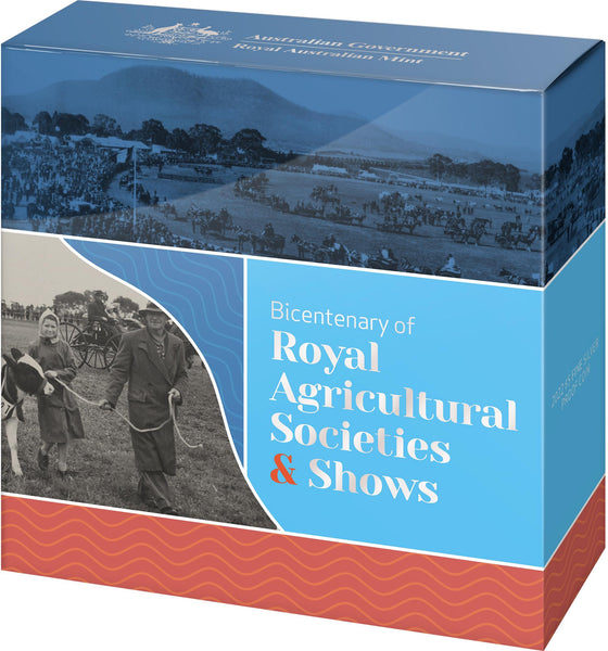 2022 Royal Agricultural Societies and Shows $5 Silver Proof Coin
