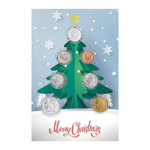 Christmas Card 1967-2016 7-Coin Uncirculated Set