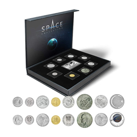 1971-2017 Space 8-Coin Uncirculated Set
