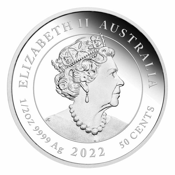 2022 Newborn Baby 50c Coloured 1/2oz Silver Proof Coin