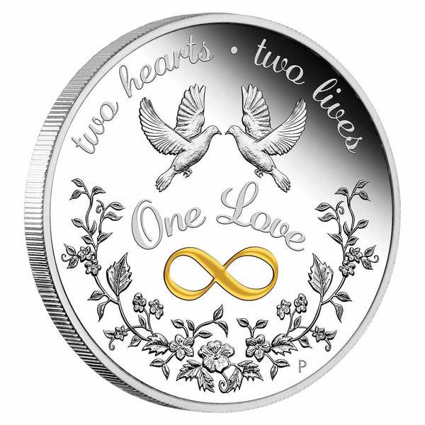 2022 One Love $1 1oz Silver Proof Coin