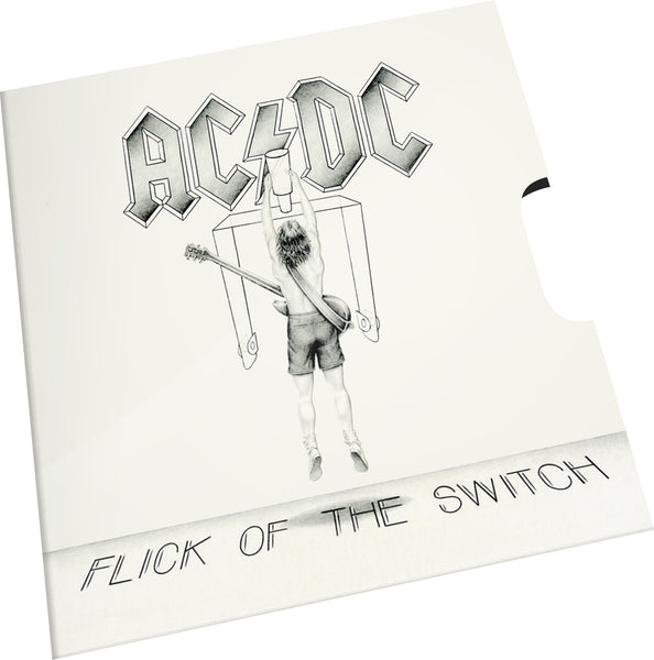 2023 AC/DC 40th anniversary of Flick The Switch 20c Coloured Unc Coin