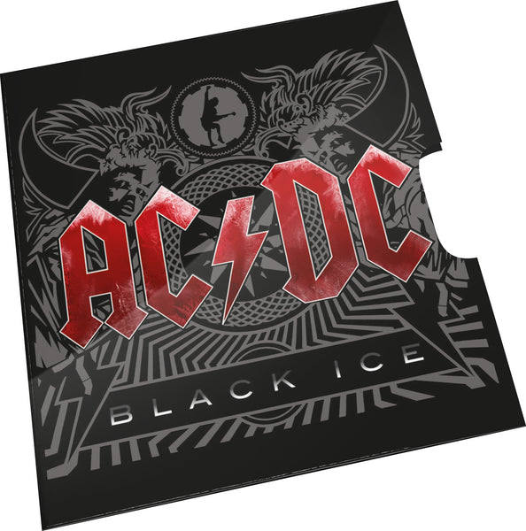 2023 AC/DC 15th Anniversary of Black Ice 20c Coloured Unc Coin