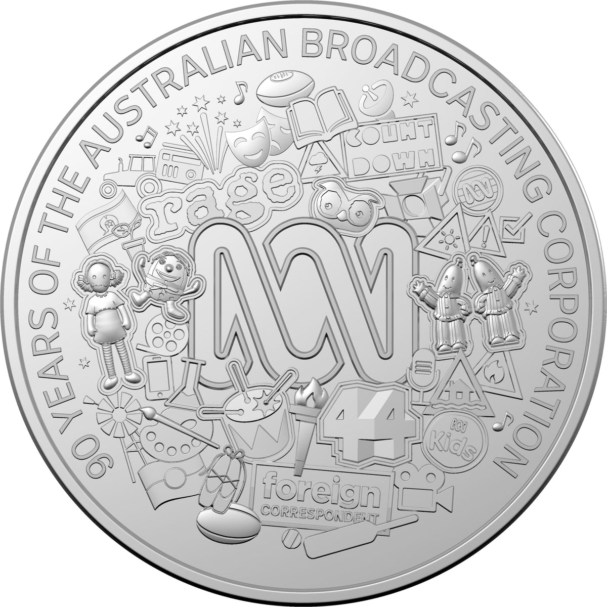 2022 ABC 90th Anniversary - 20c Uncirculated on Card – Australian ...