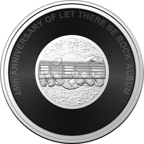 2022 AC/DC 45th Anniversary of Let There Be Rock 20c Coloured Unc Coin