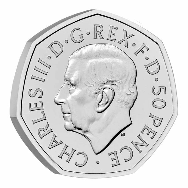 2022 Her Magesty Queen Elizabeth II '1926-2022' 50p Cupro-Nickel Brilliant Uncirculated Coin