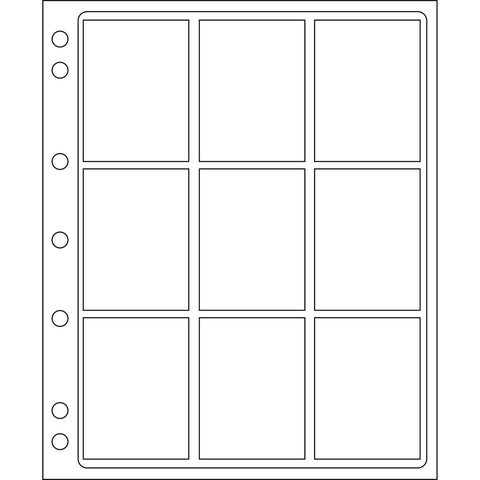 ENCAP Plastic Sheets, clear pockets for Everslab, Quickslab and US PCGS Coin Capsules