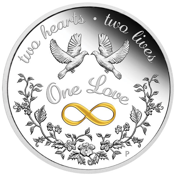 2023 One Love 1oz Silver Proof Coin