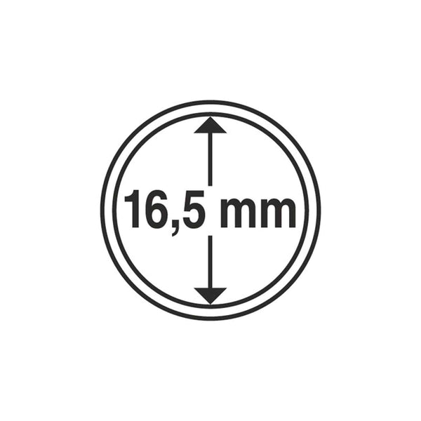 Lighthouse Coin Capsules 16.5mm (pack of 10)