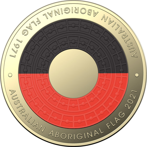 2021 50th Anniversary of the Aboriginal Flag 6 Coin Proof Set