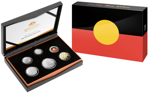 2021 50th Anniversary of the Aboriginal Flag 6 Coin Proof Set