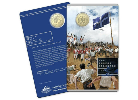 2019 Australia Mutiny & Rebellion - The Eureka Stockade $1 Coin