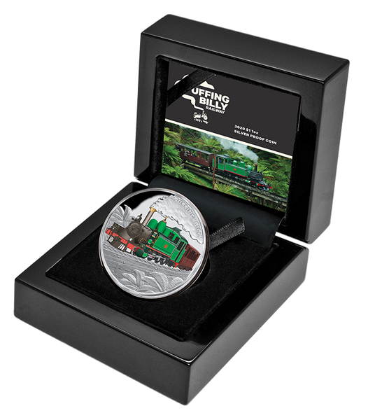 2020 Puffing Billy 1oz Silver $1 Proof