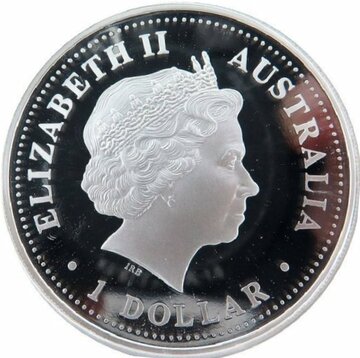 2005 100th Anniversary of the Australian Open Tennis Grand

Slam 1oz Silver Proof Coin