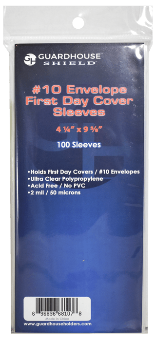 Guardhouse Shield Large Ultra Clear Polypropylene Sleeves