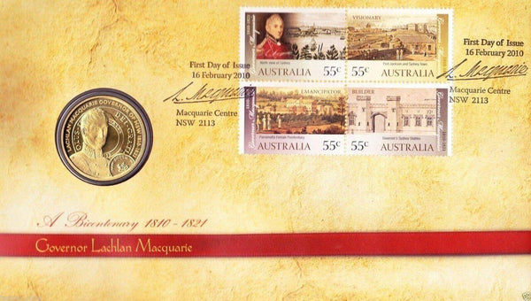 2010 Governor Lachlan Macquarie $1 PNC