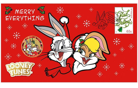 2018 Looney Tunes Christmas 'Merry Everything' $1 PNC