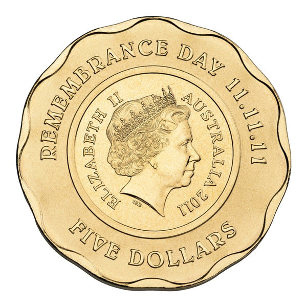 2011 Remembrance Day 11-11-11 $5 PNC