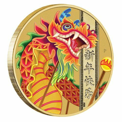 2019 Happy Chinese New Year $1 Coin & Stamp Cover PNC