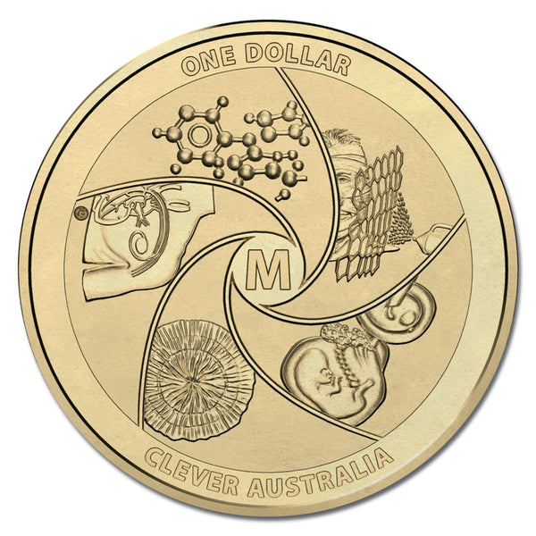 2014 Clever Australia Medi-mazing $1 Unc Coin