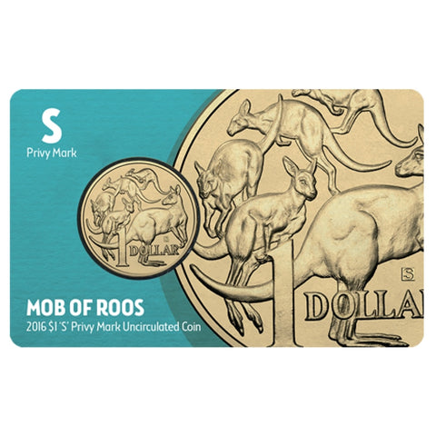 2016 Mob of Roos $1 ANDA Show Special 'S' Privy Mark UNC