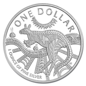 2003 Kangaroo 1oz 99.9% Silver Proof Coin