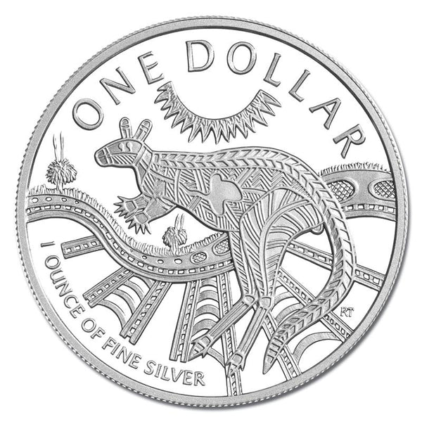 2003 Kangaroo 1oz 99.9% Silver Proof Coin