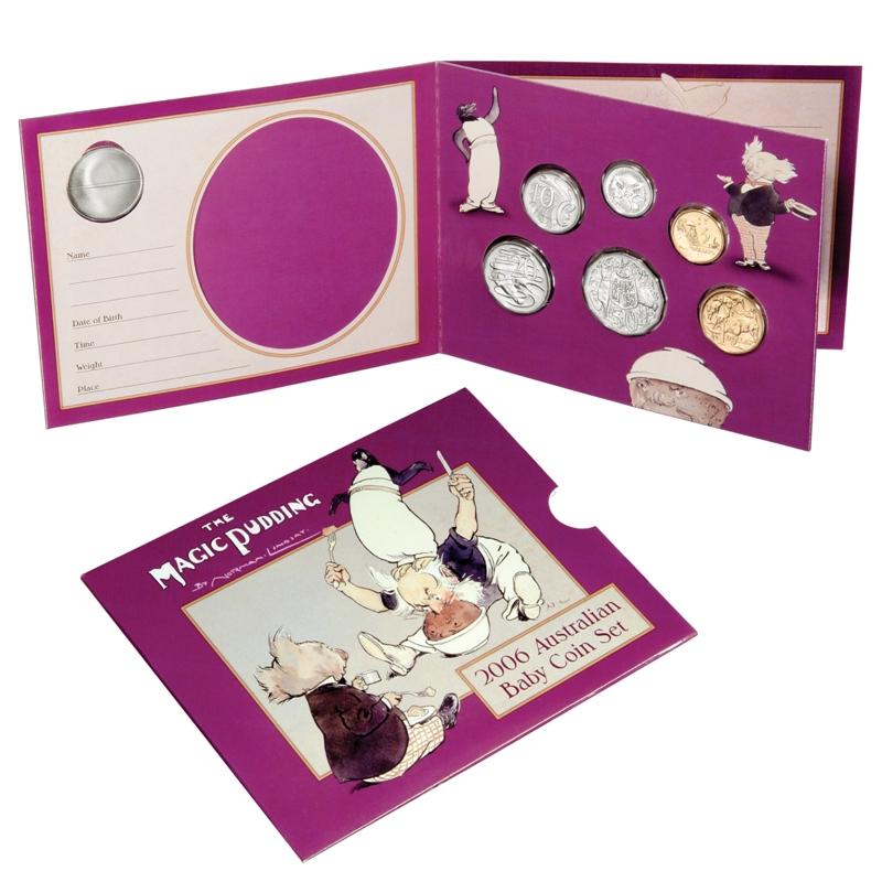2007 The Magic Pudding Baby 6 Coin Mint Set