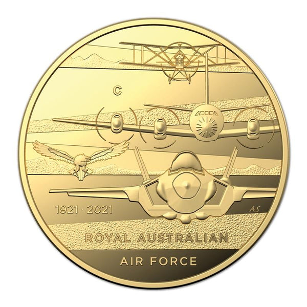 2021 Heroes Of The Sky 1/10oz Gold $10 Proof Coin