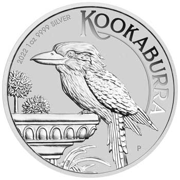 2022 Australian Kookaburra 1oz .9999 Silver Bullion Coin