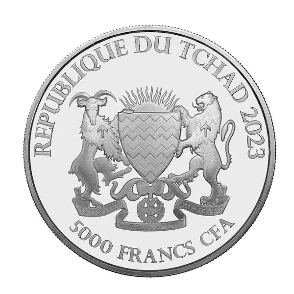 2023 Bull & Bear 1oz Silver Bullion Coin Tokelau