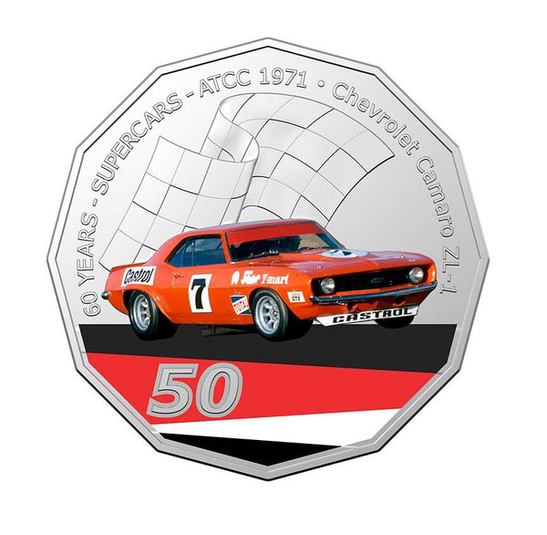 2020 Chevrolet Camaro ZL-1 ATCC 1971 50c PNC
