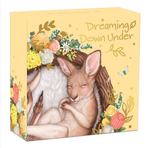 2021 Dreaming Down Under – Kangaroo 1/2oz Silver Proof Coin