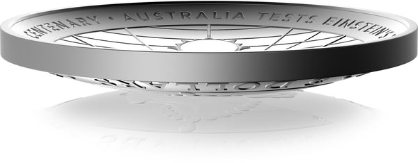 2022 Wallal Centenary - Einstein's Theory $5 Silver Proof Domed Coin