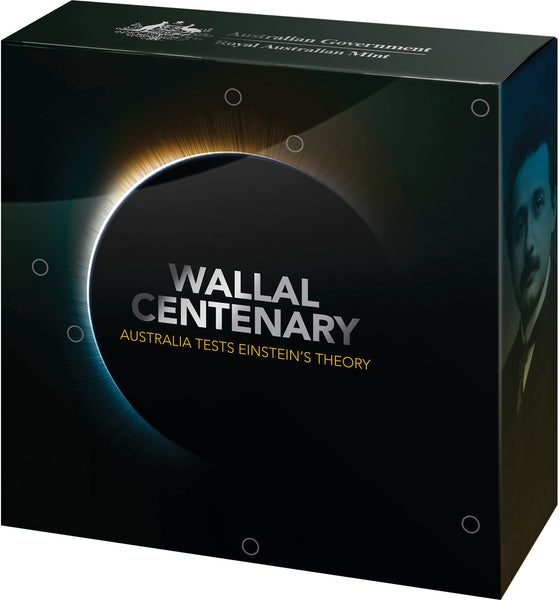 2022 Wallal Centenary - Einstein's Theory $5 Silver Proof Domed Coin