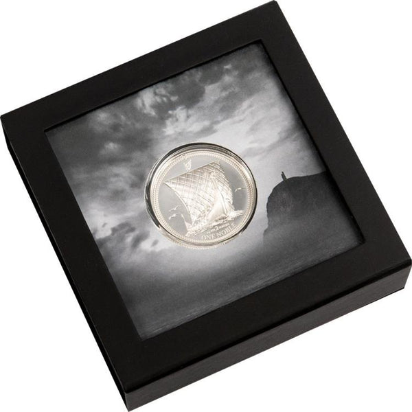 2022 One Noble 2oz Silver Ultra High Relief Piedfort Proof Coin