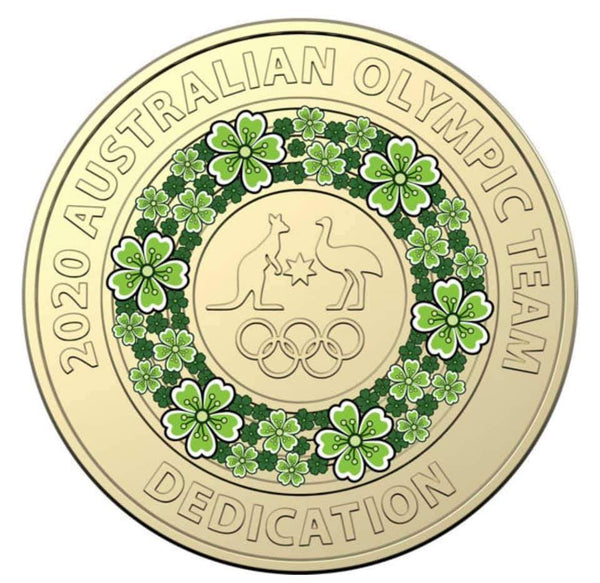 2020 Tokyo Olympics 5 Coin Collection